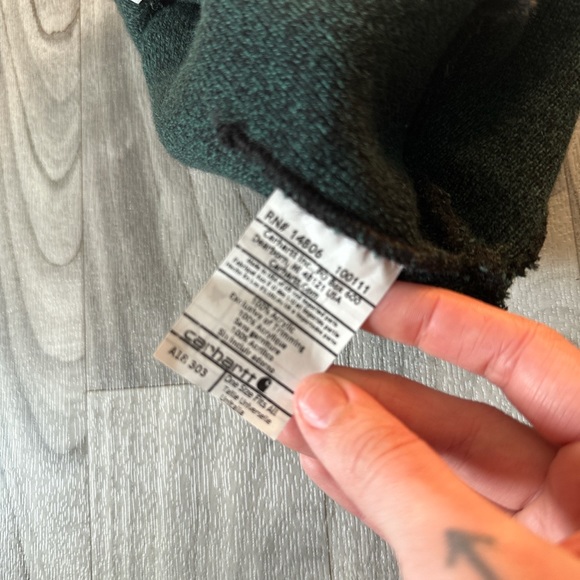 Green Carhartt Beanie - Picture 3 of 4